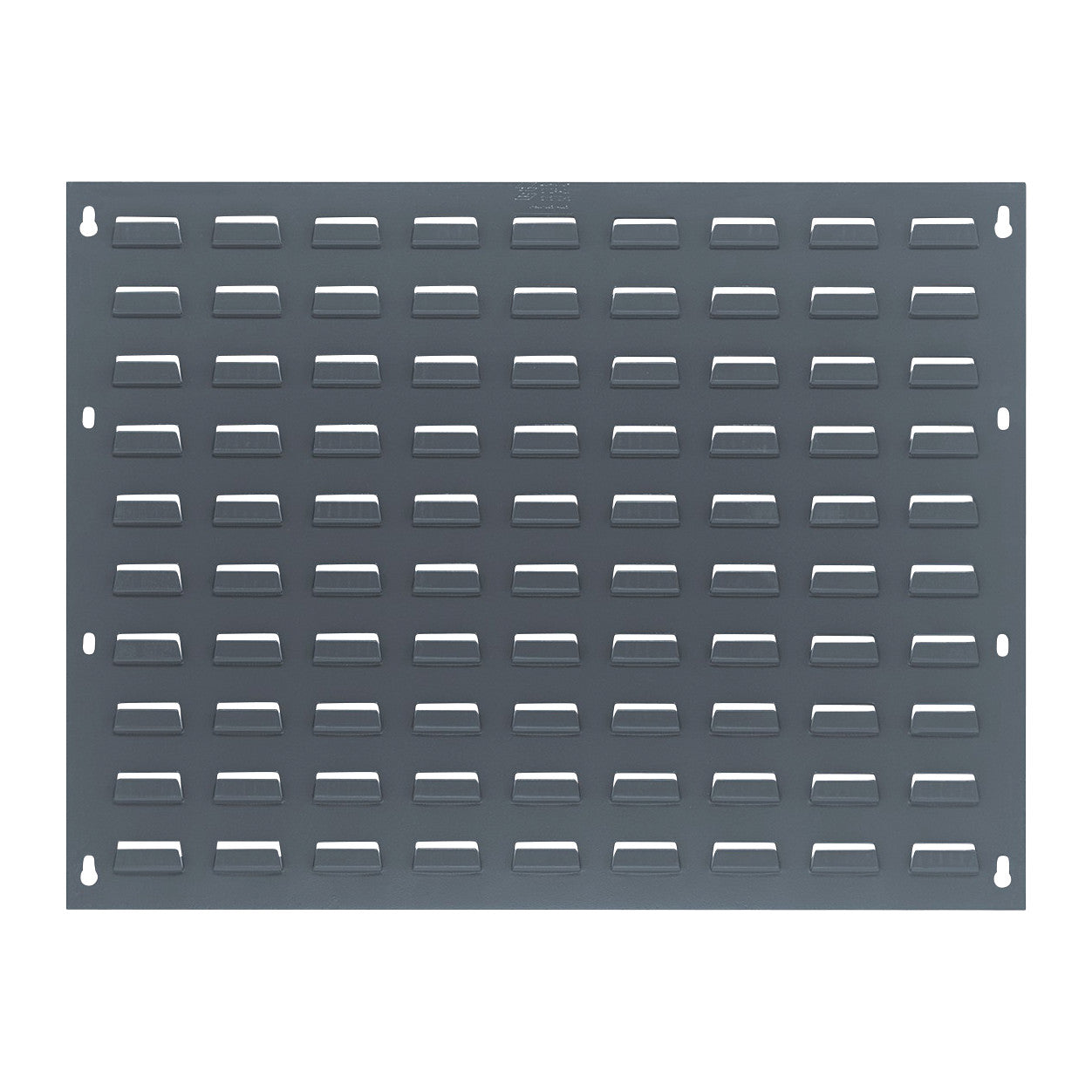 Solid Louvered Panel, 27"W x 21"H, Grey