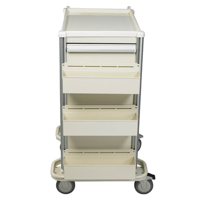 AliMed® Cart Accessory: Adjustable Storage Tray Set for Select Series Medical Carts