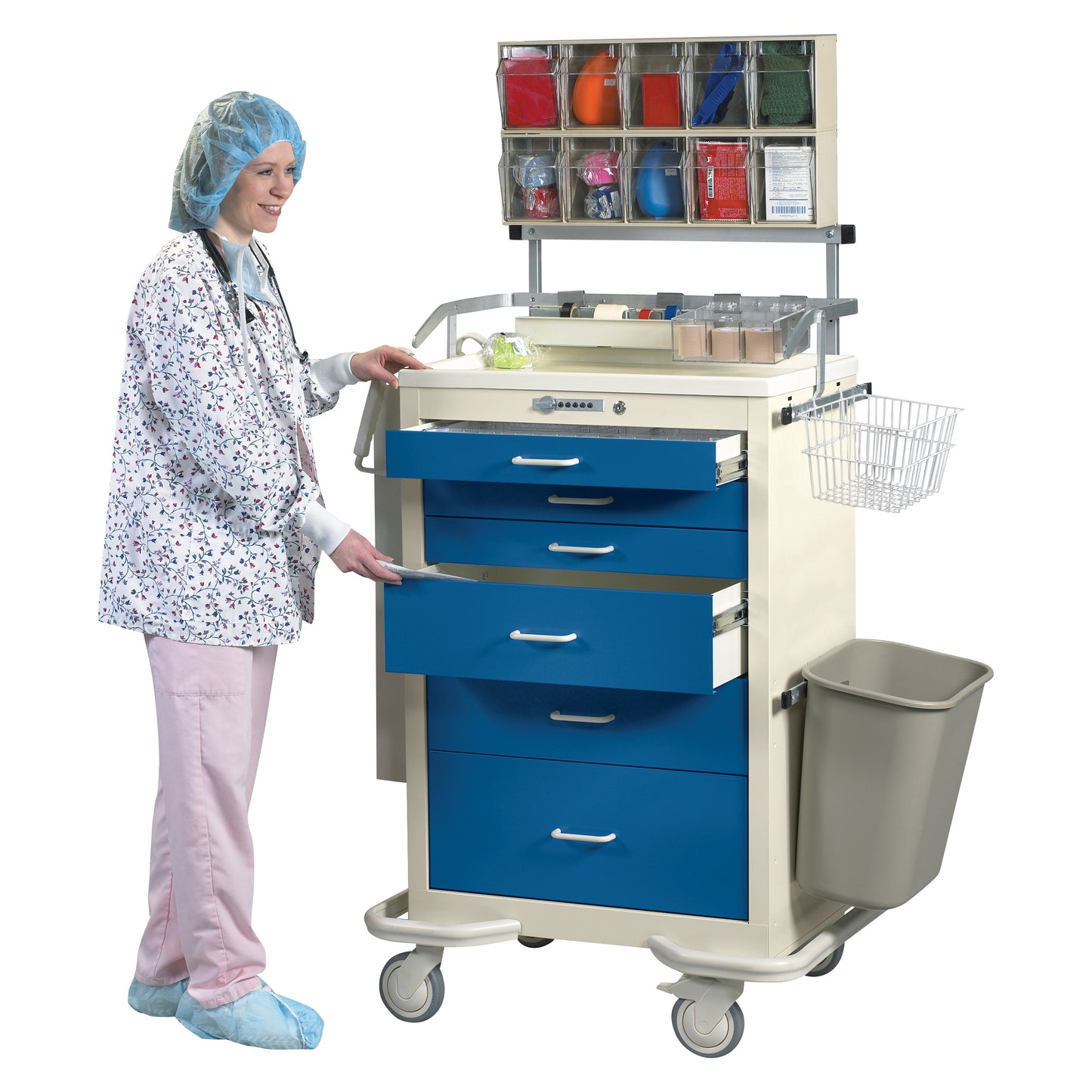 Accessory Packages for AliMed Standard Series Anesthesia Medical Carts, Elite, 14-Accessory Package
