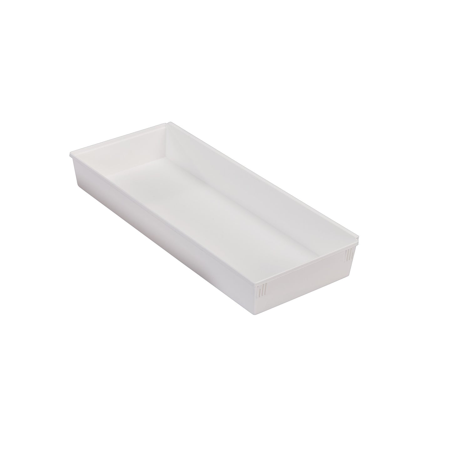 Non-Expandable Tray, White, 6"W x 2"H x 15-3/8"D, Mini/Select/Standard/Wide Series