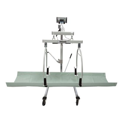 Digital In-Bed/Stretcher Scale, LBS./KG w/Everlock