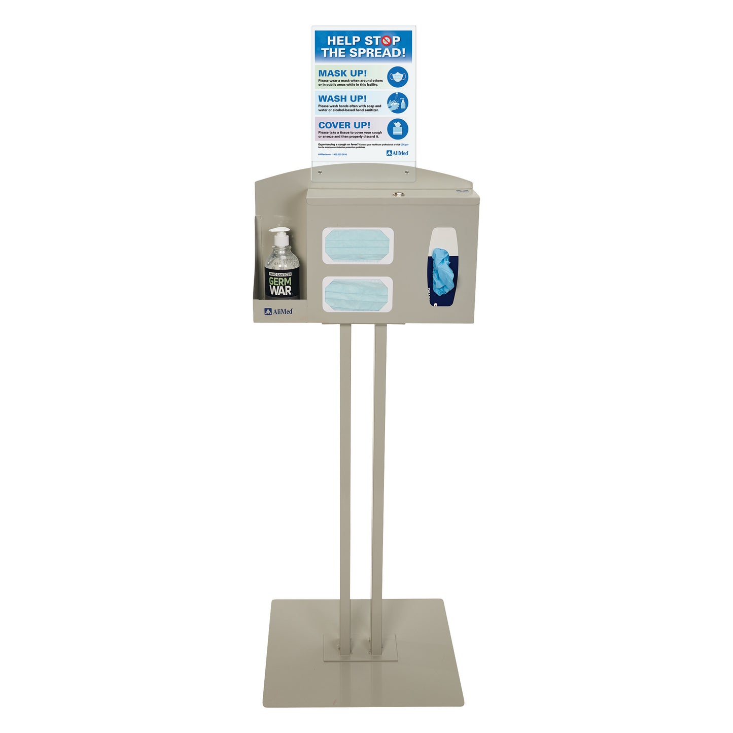 Infection Prevention Station with Stand