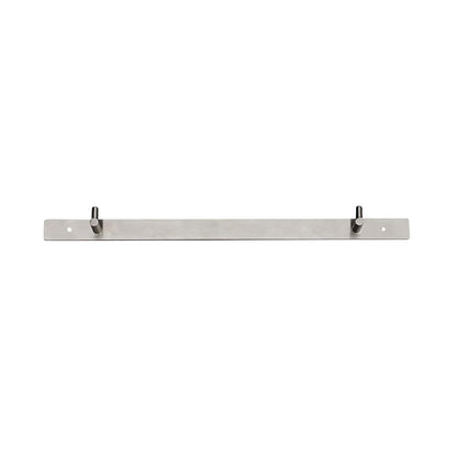 Stainless Steel Patient Shifter Hanger, 16"W x 1-1/4"H x 1-1/4"D