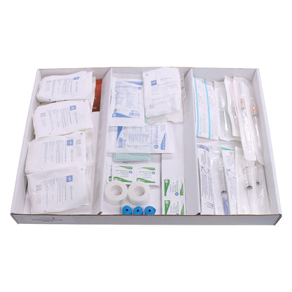 Drawer Refill Kit for Emergency Medical Carts: IV Start Supplies