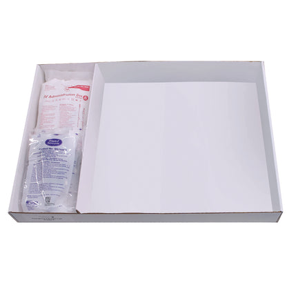 Drawer Refill Kit for Emergency Medical Carts: IV Supplies and Tubing