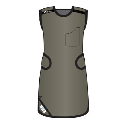 Grab ‘n Go Flex Weight Reliever Apron, Female, Ultralight Lead-Free, Charcoal, X-Large