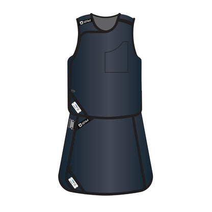 Grab ‘n Go Vest/Kilt Set, Male, Ultralight Lead-Free, Black, Large