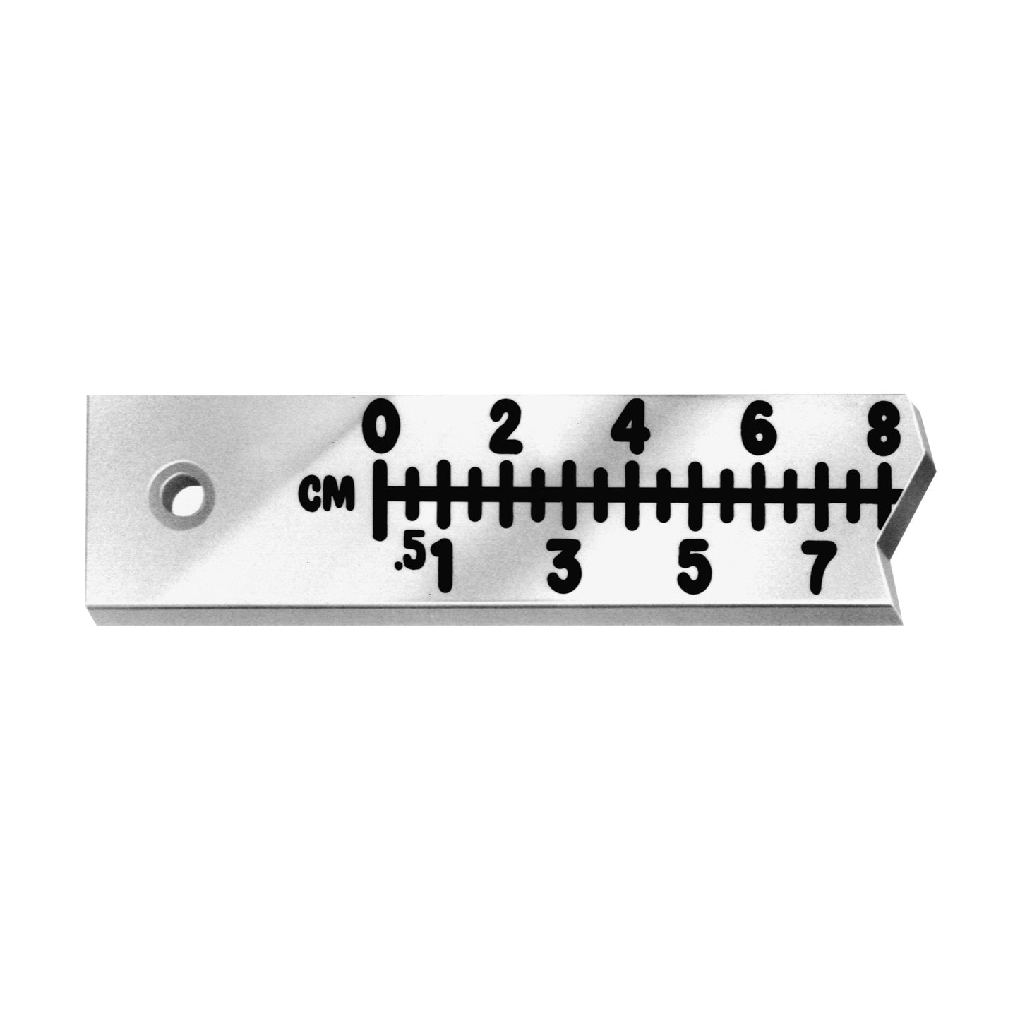 Radiopaque Acrylic Scale, 115 cm L