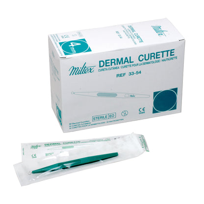 Disposable Dermal Curette, 7 mm, 33-57, 50/Box