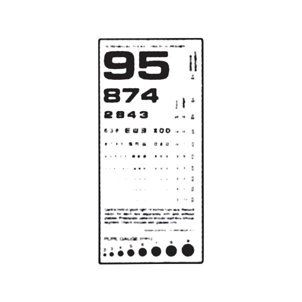 Pocket Eye Chart
