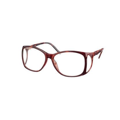 53 Wrap Radiation Protection Glasses, Plano, Tortoise