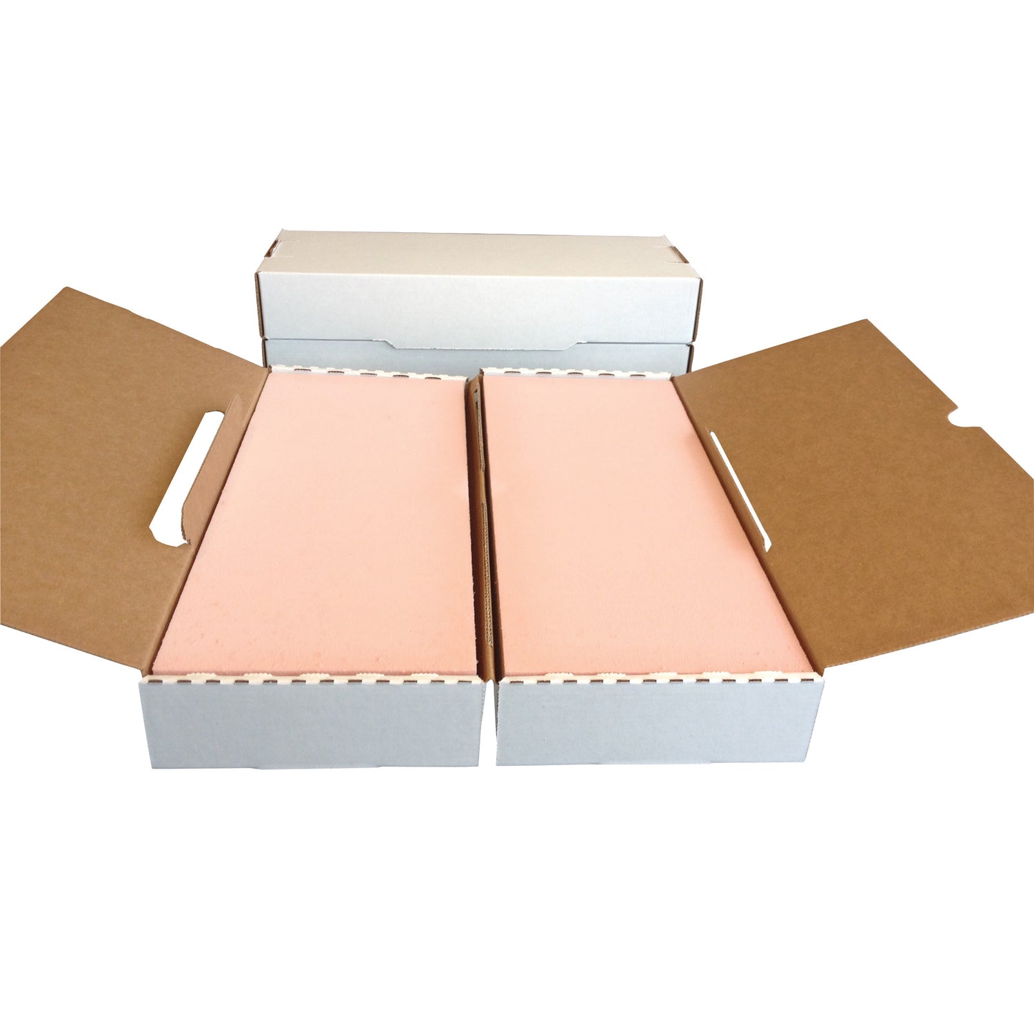 Pink Impression Foam Foldover Kit, 6"W x 14"L x 2"D, 12/Case
