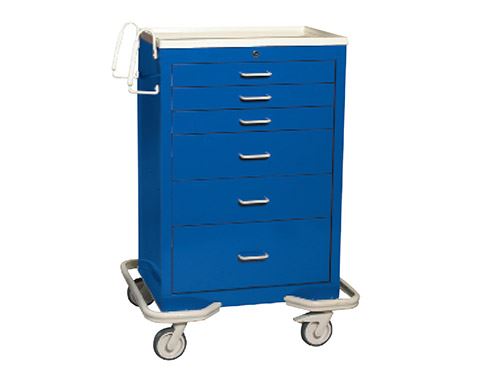 solid color medical cart