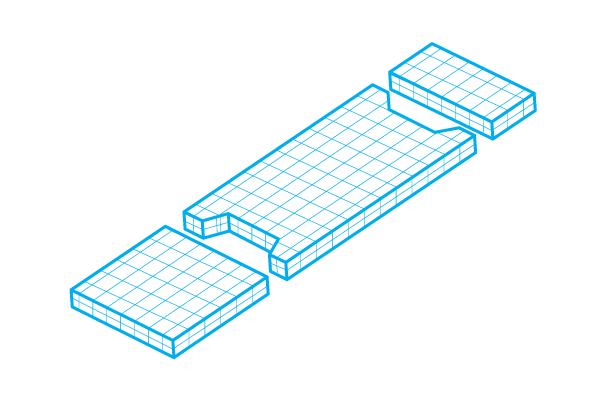 custom support surfaces graphic outline